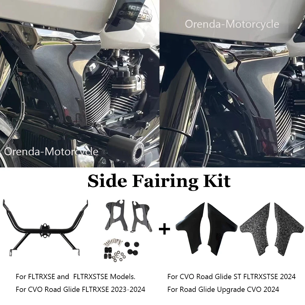 Motorcycle Side Fairing Panel Accessories Support Bracket Kits For Harley Touring FLTRXSE 2023 CVO Road Glide ST FLTRXSTSE 2024
Motorcycle Side Fairing Panel Accessories Support Bracket Kits For Harley Touring FLTRXSE 2023 CVO Road Glide ST FLTRXSTSE 2024