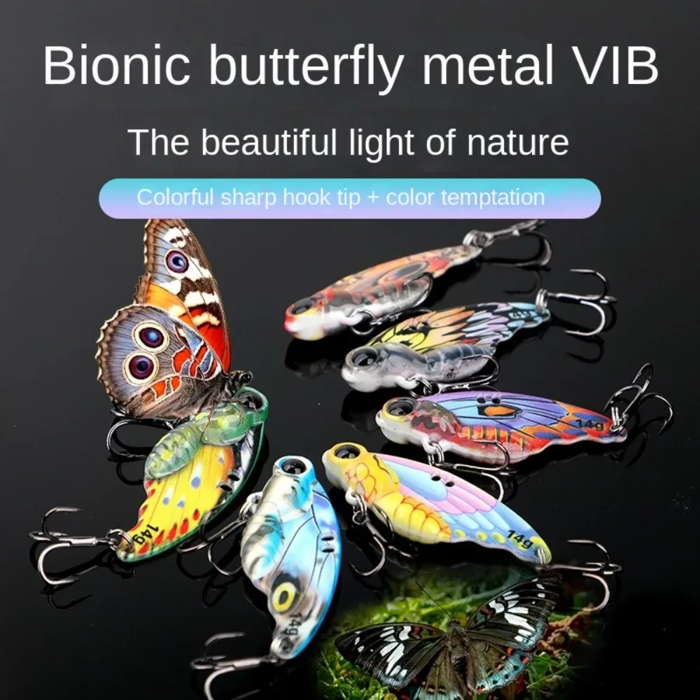 2PCS Butterfly Metal Fishing Bait Wobblers Crankbaits Vibration VIB Lure 8g/4.3cm 15g/5.5cm Double Hook Spoon Fishing Lure
2PCS Butterfly Metal Fishing Bait Wobblers Crankbaits Vibration VIB Lure 8g/4.3cm 15g/5.5cm Double Hook Spoon Fishing Lure
