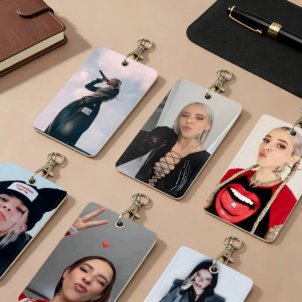 Singer Young Miko PU Leather Card Holders Anti-lost Student ID Protective Cover Cases Campus Access Cards Key Chain
Singer Young Miko PU Leather Card Holders Anti-lost Student ID Protective Cover Cases Campus Access Cards Key Chain