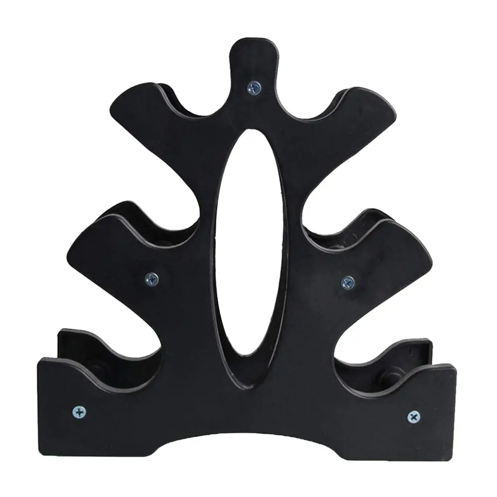 Dumbbell Rack Black 3 Layers PP Material Storage Stand Home Gym Weights Organizer Non Slip Tripod Design Compact Size Fitness
Dumbbell Rack Black 3 Layers PP Material Storage Stand Home Gym Weights Organizer Non Slip Tripod Design Compact Size Fitness