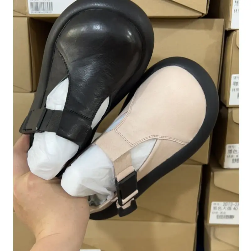 Birkuir Fashion Mary Jane Shoes For Women Flats Flat Platform Buckle Shoes Luxury Genuine Leather 4.5cm Round Toe Casual Shoes
Birkuir Fashion Mary Jane Shoes For Women Flats Flat Platform Buckle Shoes Luxury Genuine Leather 4.5cm Round Toe Casual Shoes