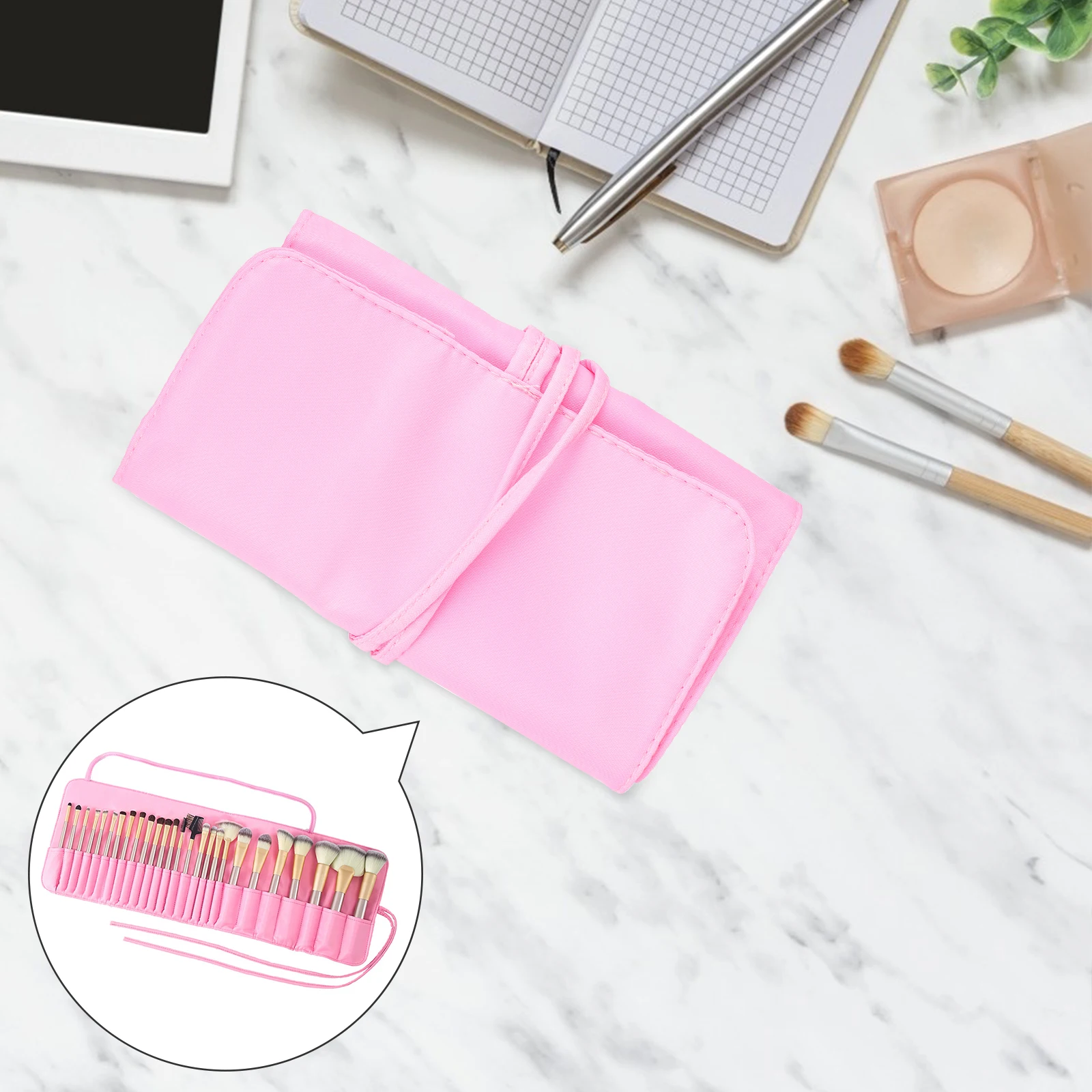 Makeup Brush Storage Bag Rolling ganizer Black Nylon Cosmetics Case Travel Lightweight Portable Beauty Supplies Holder Pouch
Makeup Brush Storage Bag Rolling ganizer Black Nylon Cosmetics Case Travel Lightweight Portable Beauty Supplies Holder Pouch
