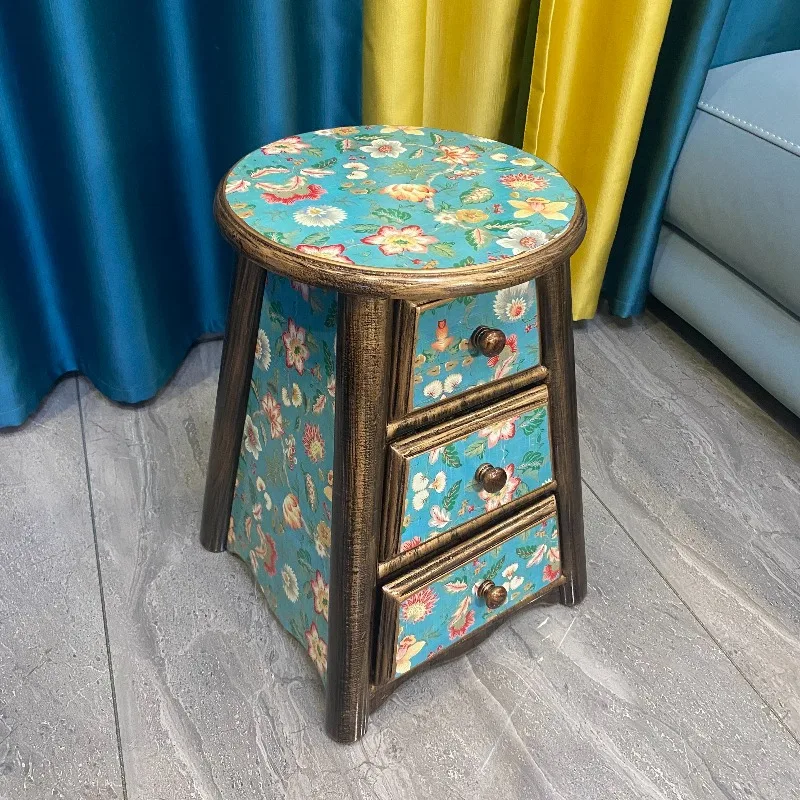 Solid Wood Round Makeup Stool with Drawer New American Country Chic Elegant Home Seat Extra Very Strong Heavy Duty Plus
Solid Wood Round Makeup Stool with Drawer New American Country Chic Elegant Home Seat Extra Very Strong Heavy Duty Plus