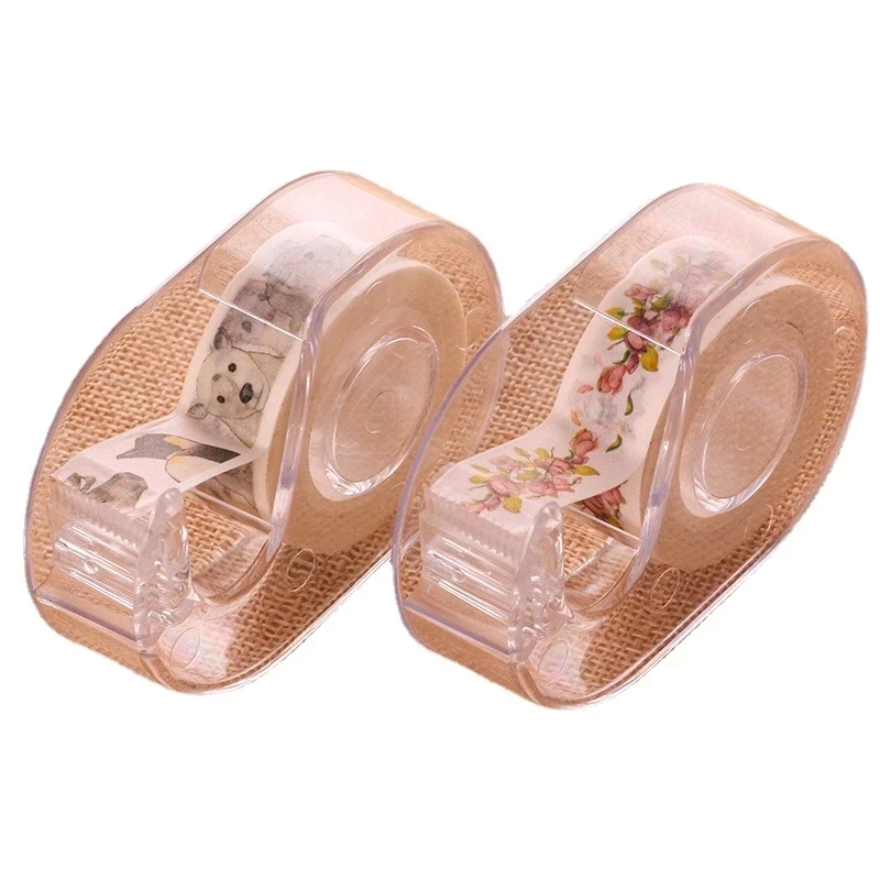 2pcs Snail Tape Cutter Washi Tapes Organizer Portable Stationery Dispenser Storage Holder for Scrapbooking Craft Office Supplies
2pcs Snail Tape Cutter Washi Tapes Organizer Portable Stationery Dispenser Storage Holder for Scrapbooking Craft Office Supplies