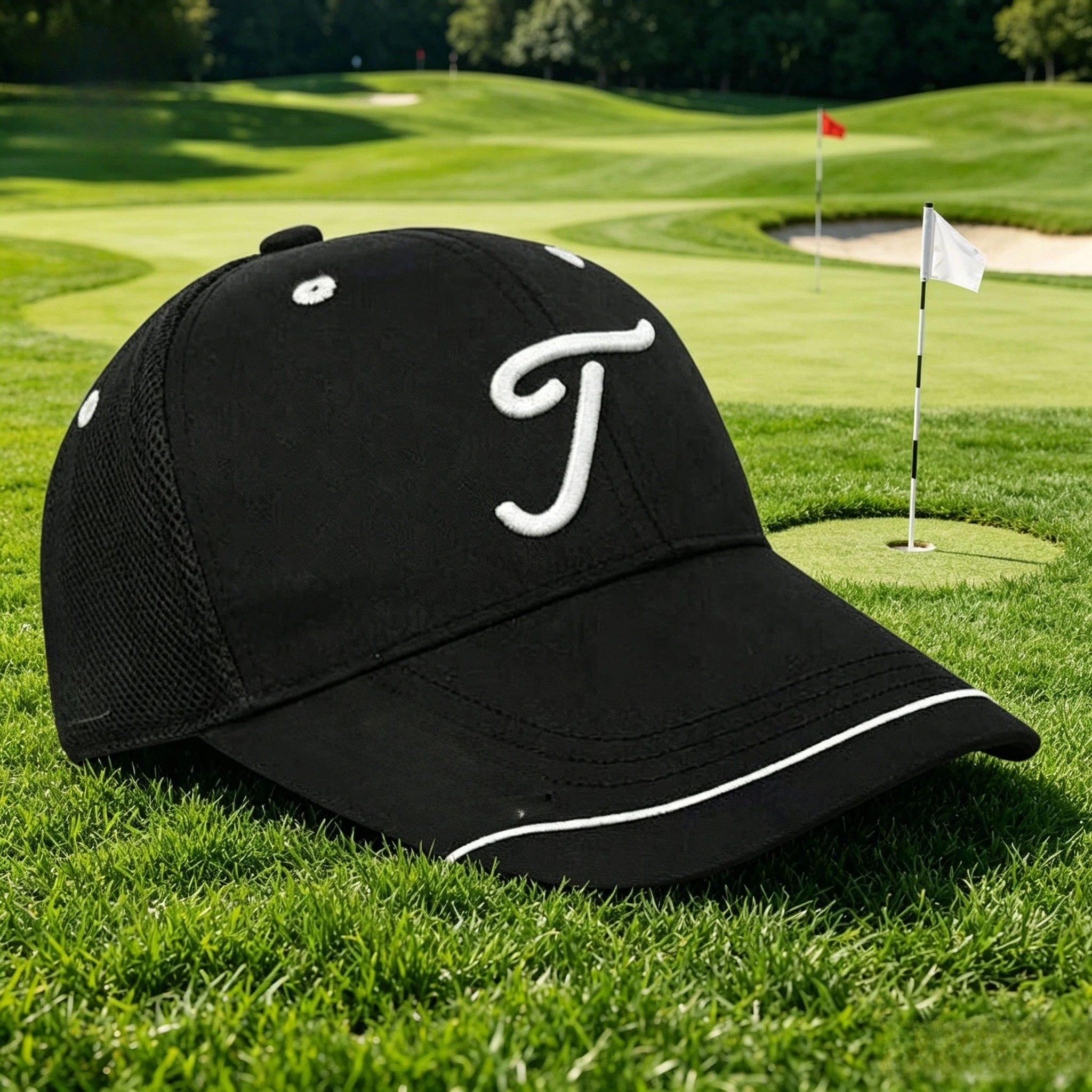 Unisex Golf Baseball Cap with Magnetic Ball Marker Adjustable Sunscreen Sport Hat Breathable Outdoor Sunshade Peak Cap New
Unisex Golf Baseball Cap with Magnetic Ball Marker Adjustable Sunscreen Sport Hat Breathable Outdoor Sunshade Peak Cap New