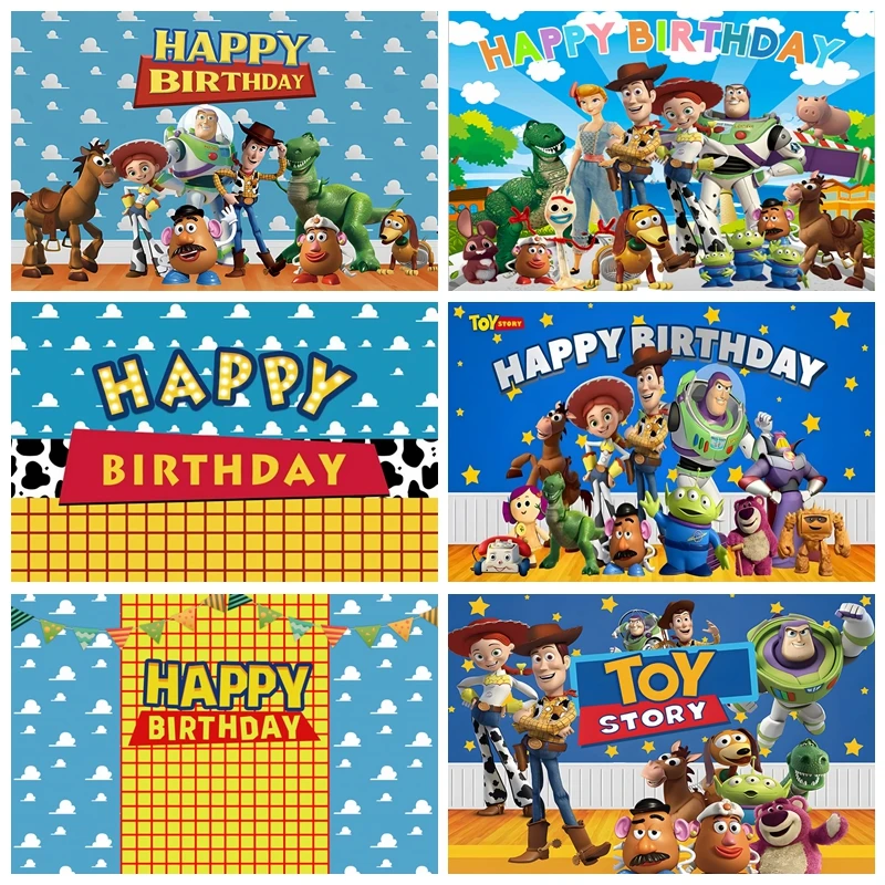Disney Toy Story Rex Woody Jessie Baby Birthday Banner Photo Backdrop Boys Kids Party Decor Background Photography Studio Shoots
Disney Toy Story Rex Woody Jessie Baby Birthday Banner Photo Backdrop Boys Kids Party Decor Background Photography Studio Shoots