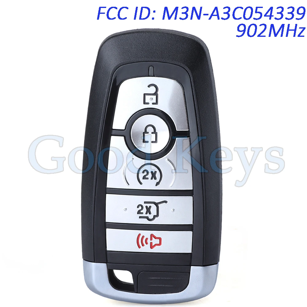 M3N-A3C054339 902MHz Remote Key Fob for Ford Edge Expedition Explorer for Lincoln Nautilus Navigator 164-R8320 164-R8168
M3N-A3C054339 902MHz Remote Key Fob for Ford Edge Expedition Explorer for Lincoln Nautilus Navigator 164-R8320 164-R8168