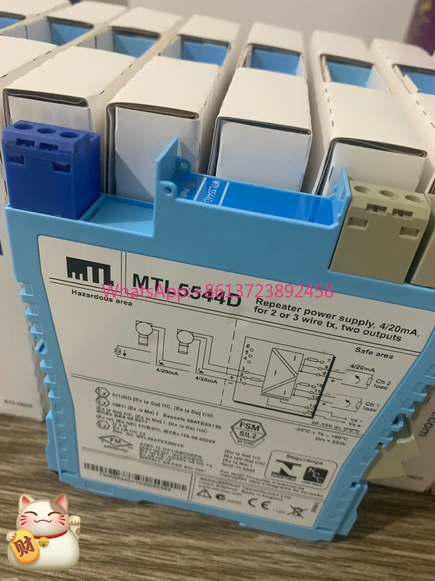 MTL safety barrier MTL5544D high quality
MTL safety barrier MTL5544D high quality