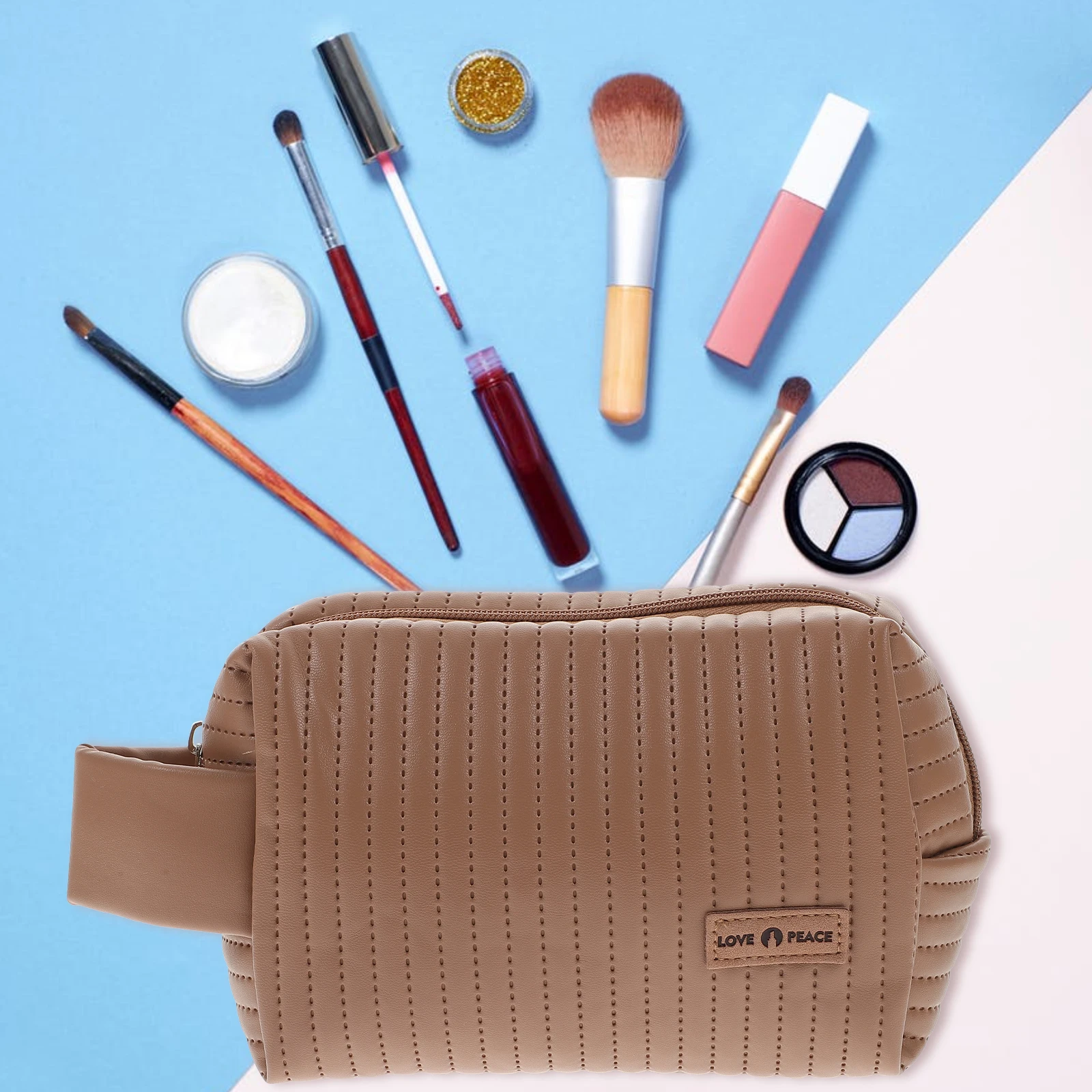 PU Large Capacity Bag Travel Size Lightweight Portable Make up ganizer Tote Bag For Girls Outdoor Use
PU Large Capacity Bag Travel Size Lightweight Portable Make up ganizer Tote Bag For Girls Outdoor Use