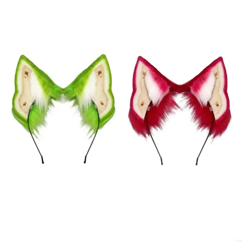 Realistic Dog Ears Hairband Furry Headbands Plush for Coser Role Play and Photography Props Y08E
Realistic Dog Ears Hairband Furry Headbands Plush for Coser Role Play and Photography Props Y08E