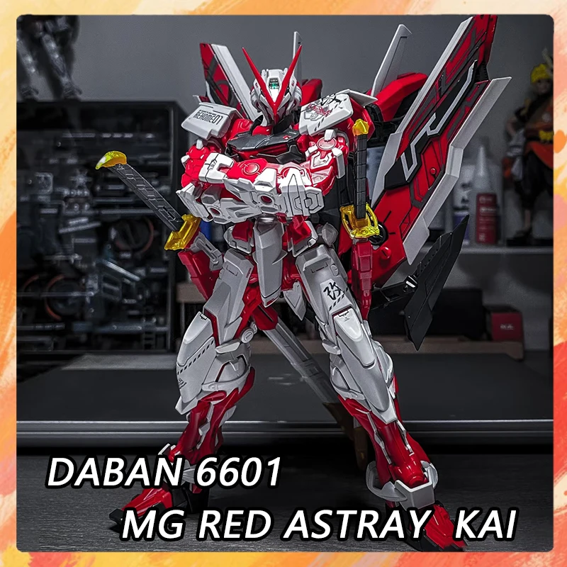 DABAN 6601 MG Astray Red Frame Kai Action Figure MBF-P02 Anime Figures Plastic 1/100 Scale Assembly Model Kit Toys Birthday Gift
DABAN 6601 MG Astray Red Frame Kai Action Figure MBF-P02 Anime Figures Plastic 1/100 Scale Assembly Model Kit Toys Birthday Gift