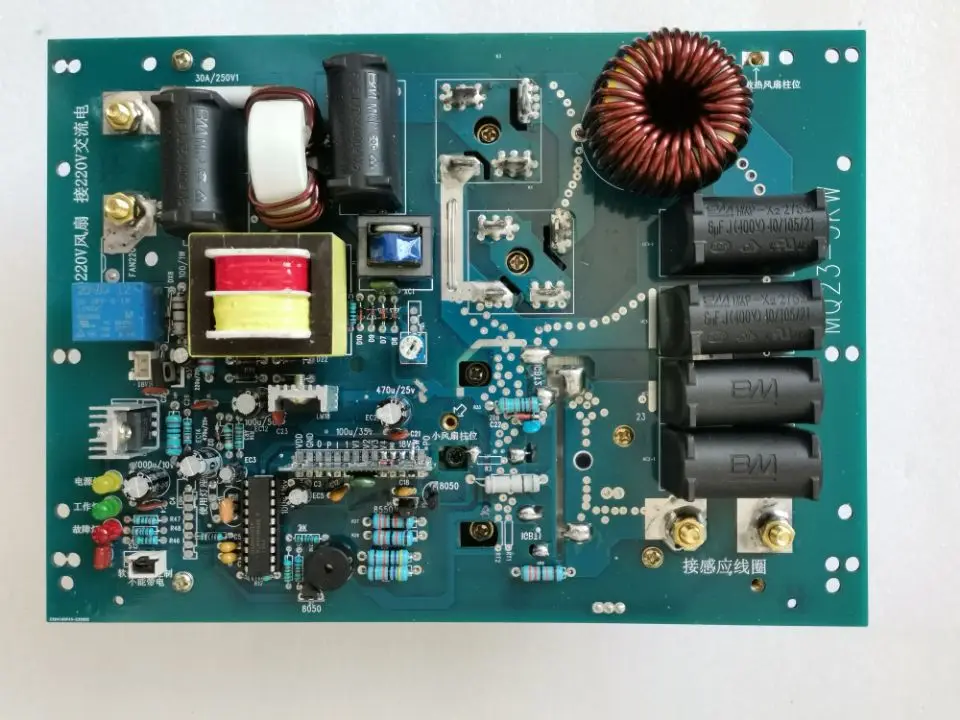 Нагревательное оборудование 5 кВт 5000 Вт 220 В электромагнитный индукционный нагреватель печатная плата для пластиковой трубы линия машины
Нагревательное оборудование 5 кВт 5000 Вт 220 В электромагнитный индукционный нагреватель печатная плата для пластиковой трубы линия машины