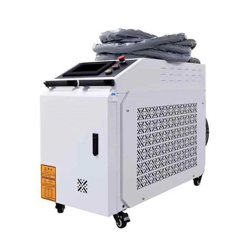 Handheld laser rust removal machine 3kw high power stainless steel rust removal and paint removal pulse cleaning machine
Handheld laser rust removal machine 3kw high power stainless steel rust removal and paint removal pulse cleaning machine