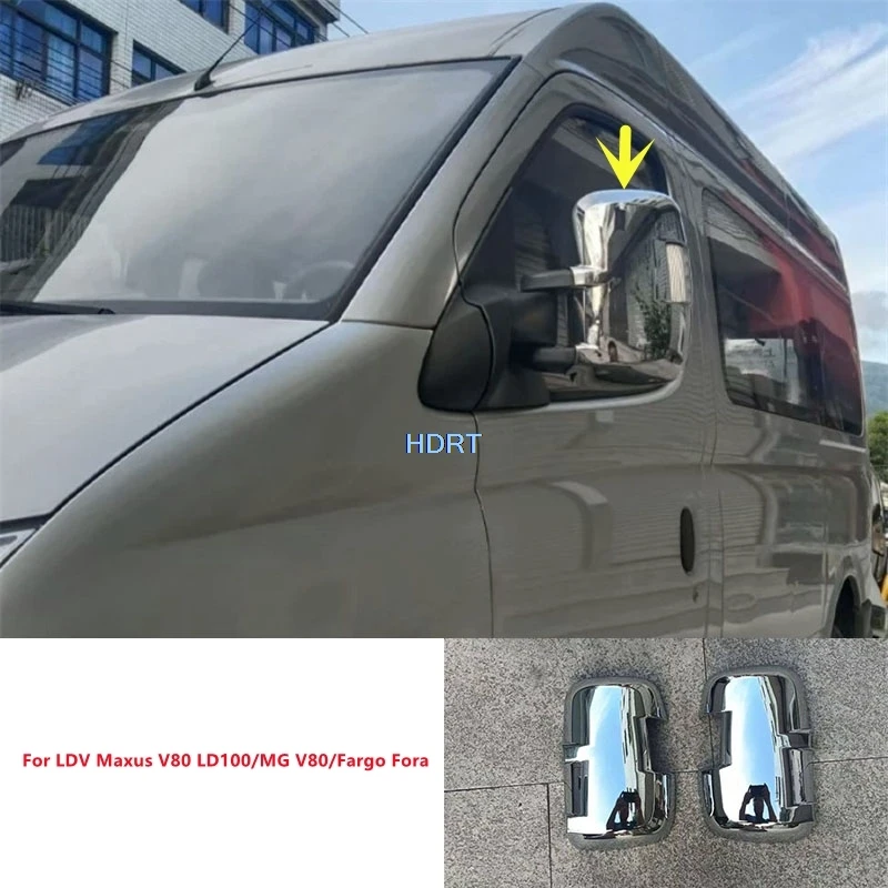 Накладки на зеркала заднего вида для LDV Maxus V80 LD100/MG V80/Fargo Fora 2010+
Накладки на зеркала заднего вида для LDV Maxus V80 LD100/MG V80/Fargo Fora 2010+