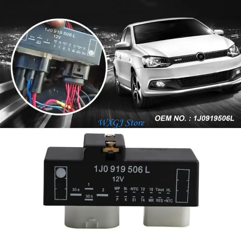 37JE Auto Engine Radiator Cooling Fan Control Module Unit for Golf 2008 1J0919506L
37JE Auto Engine Radiator Cooling Fan Control Module Unit for Golf 2008 1J0919506L
