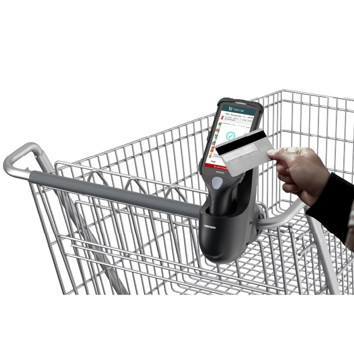 Meferi CIAO Handheld Personal Shopper NFC All in One Price Checker with Android 13 NFC PDA Barcode Scanner Supermarket
Meferi CIAO Handheld Personal Shopper NFC All in One Price Checker with Android 13 NFC PDA Barcode Scanner Supermarket