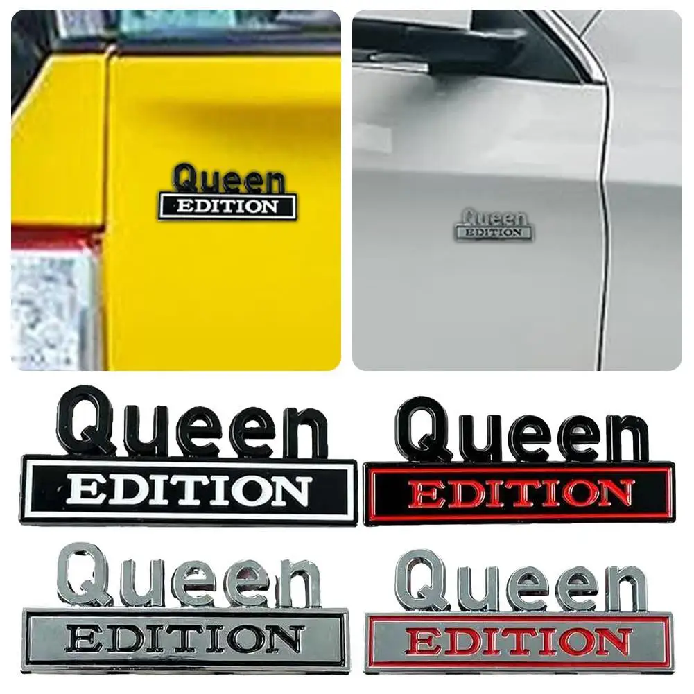 Queen EDITION 3D Emblem Sticker Badge Funny Decals Car Truck Replacement Door For Universal Vehicle SUV Motorcycle
Queen EDITION 3D Emblem Sticker Badge Funny Decals Car Truck Replacement Door For Universal Vehicle SUV Motorcycle