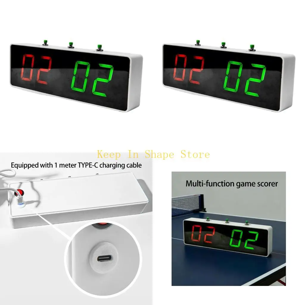 U1JC Rechargeable Billiard Score Calculator Pool Scores Keeper Table Score Counter
U1JC Rechargeable Billiard Score Calculator Pool Scores Keeper Table Score Counter