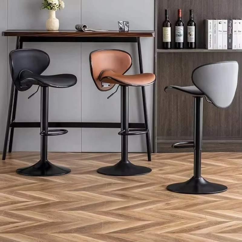 Modern high-back adjustable height bar stool, stainless steel frame, PU seat, stable and durable, available in color
Modern high-back adjustable height bar stool, stainless steel frame, PU seat, stable and durable, available in color