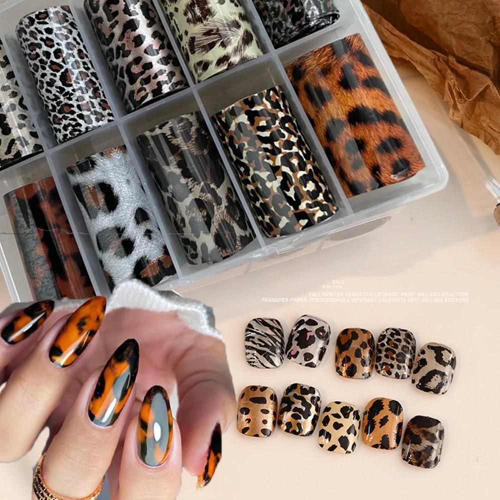 10rolls Leopard Print Starry Sky Transfer Paper Nail Sticker Y2K Street Cool Starry Sky Paper DIY Leopard Transfer Nail Decal
10rolls Leopard Print Starry Sky Transfer Paper Nail Sticker Y2K Street Cool Starry Sky Paper DIY Leopard Transfer Nail Decal