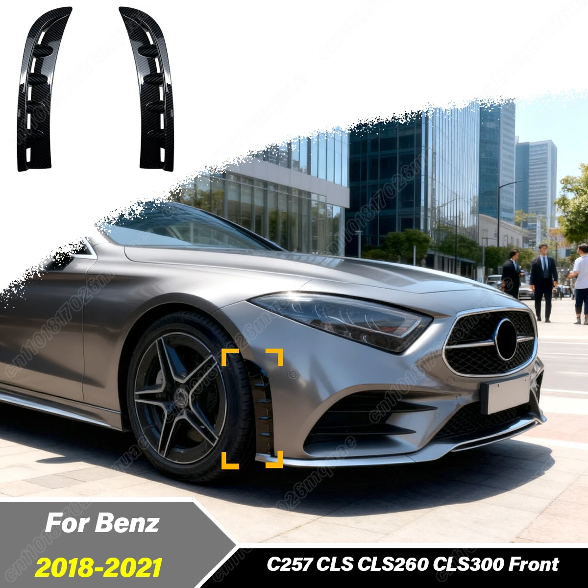 For Mercedes Benz C257 CLS CLS260 CLS300 2018 2019 2020 2021 Automobile Front Bumper Side Wind Knife Modification Decoration Kit
For Mercedes Benz C257 CLS CLS260 CLS300 2018 2019 2020 2021 Automobile Front Bumper Side Wind Knife Modification Decoration Kit