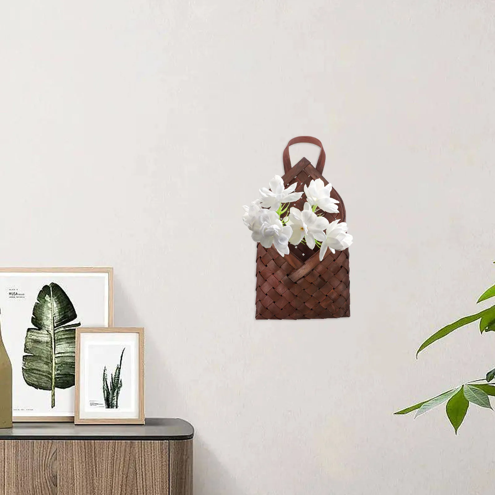 Rustic Woven Wood Basket Wall Hanging Storage Decorative Kitchen Organizer Wall Hanging Woven Basket Kitchen Organizer
Rustic Woven Wood Basket Wall Hanging Storage Decorative Kitchen Organizer Wall Hanging Woven Basket Kitchen Organizer