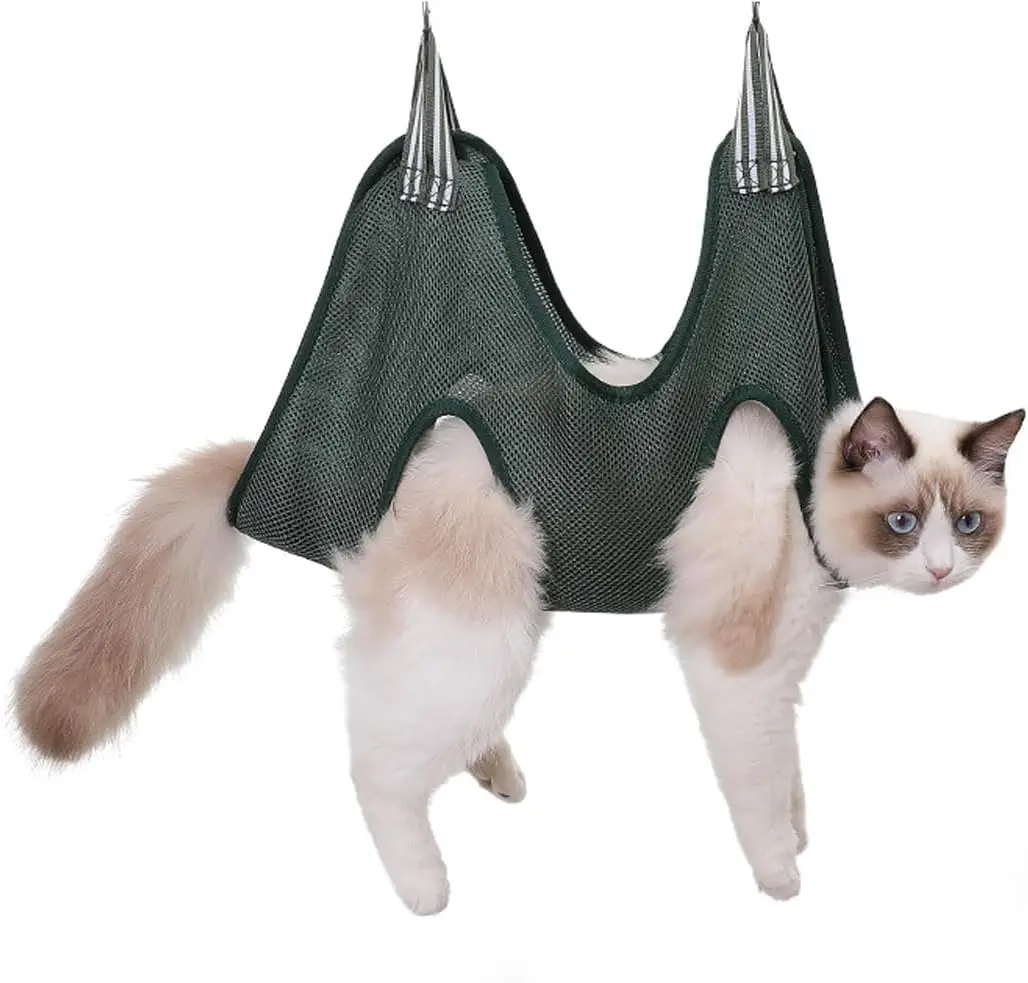TONG Pet Grooming Hammock Helper Cat Dog Beauty Hammock Puppy Grooming Cuting Nails Hammock Tool Restraint Bag Pet Accessories
TONG Pet Grooming Hammock Helper Cat Dog Beauty Hammock Puppy Grooming Cuting Nails Hammock Tool Restraint Bag Pet Accessories