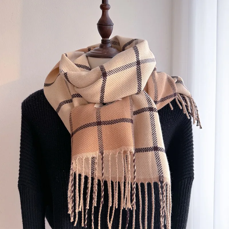 190*45cm Fashion Autumn Winter Warm Cashmere Scarf Dot Pattern Long Tassels Women Thicken Wrap Shawl Lady muffler Wool Pashmina
190*45cm Fashion Autumn Winter Warm Cashmere Scarf Dot Pattern Long Tassels Women Thicken Wrap Shawl Lady muffler Wool Pashmina