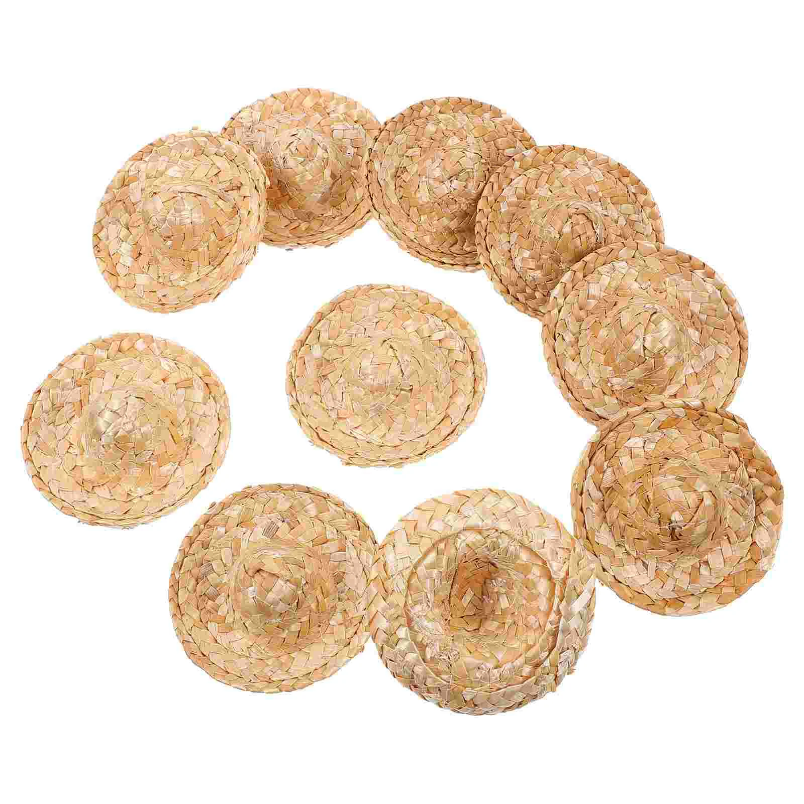 10 Pcs Braided Exquisite Prop Decorative Woven Clothes Folding Accessory Lovely Hats Photo Beige Ornament and Women
10 Pcs Braided Exquisite Prop Decorative Woven Clothes Folding Accessory Lovely Hats Photo Beige Ornament and Women
