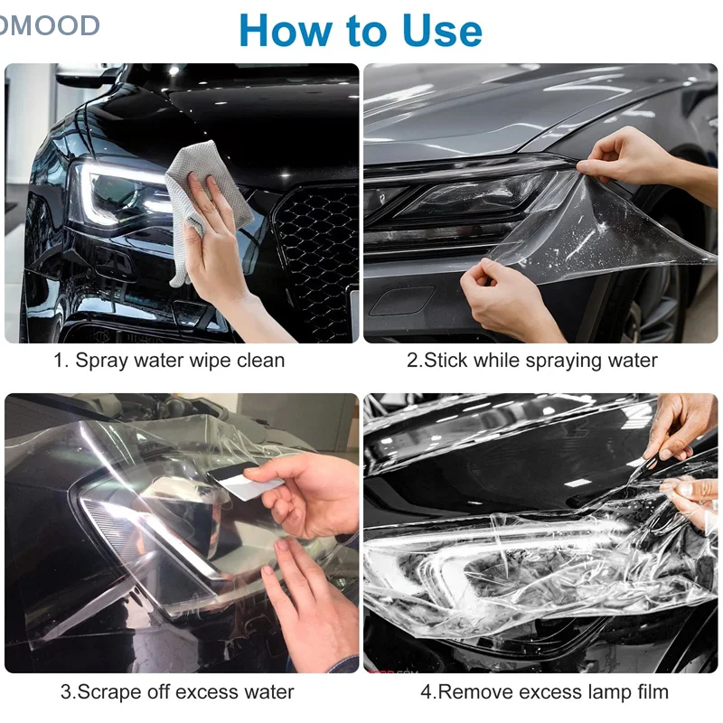Transparent Intelligent Light Car Body Protection Film Repair Scratches Photochromic Modification Film TPU Headlight Film
Transparent Intelligent Light Car Body Protection Film Repair Scratches Photochromic Modification Film TPU Headlight Film