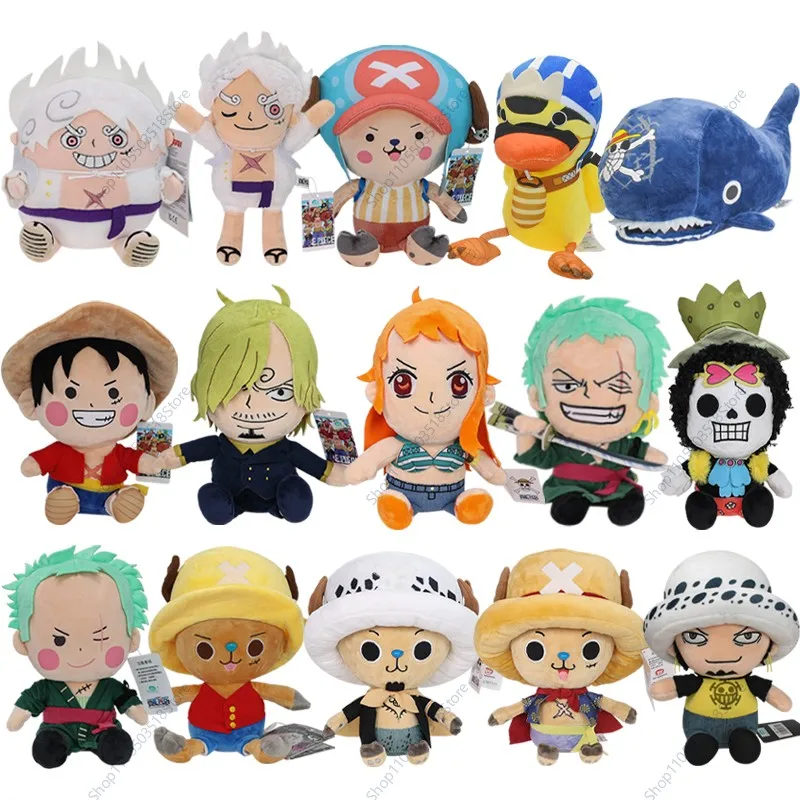 One Piece Original Plush Dolls Straw Hat Crew Luffy Zoro Sanji Nami Chopper Brook Laboon Law Anime Stuffed Toy Gift
One Piece Original Plush Dolls Straw Hat Crew Luffy Zoro Sanji Nami Chopper Brook Laboon Law Anime Stuffed Toy Gift