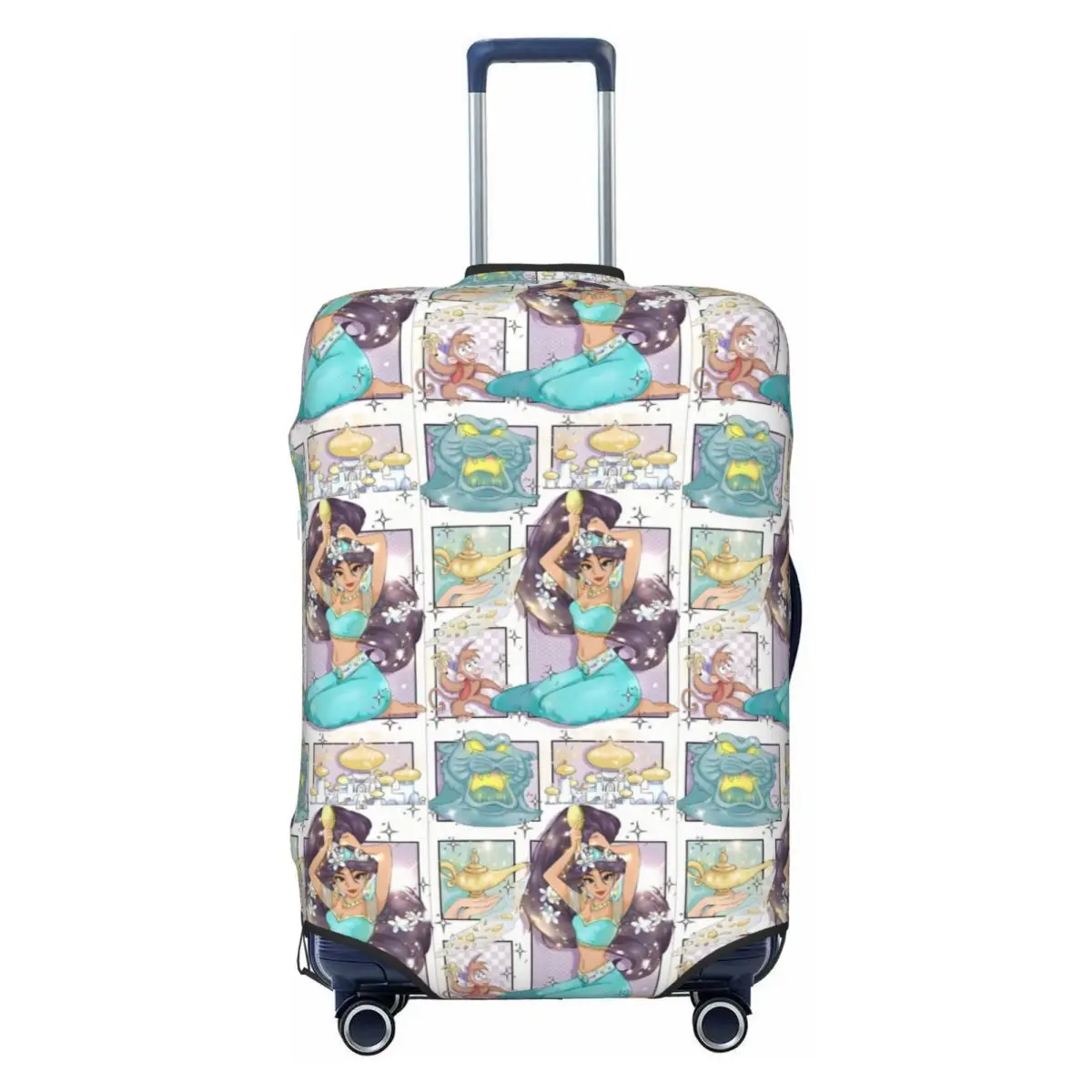 Custom Cute Cartoon Aladdin Luggage Cover Protector Fashion Travel Suitcase Covers for 18-32 Inch
Custom Cute Cartoon Aladdin Luggage Cover Protector Fashion Travel Suitcase Covers for 18-32 Inch