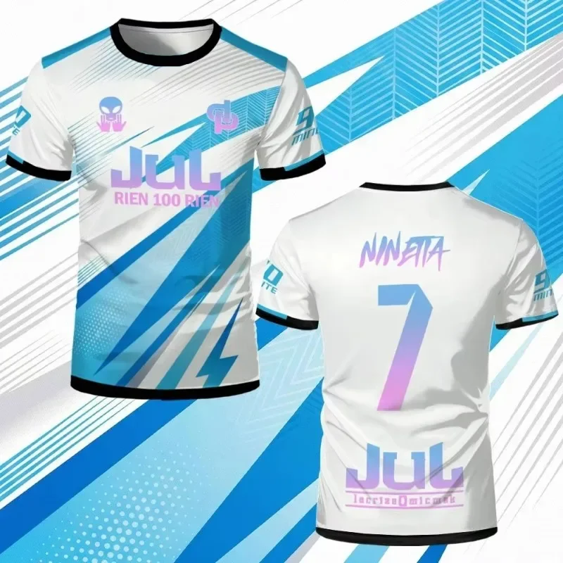 2026 Trendy JUL Toto Ninetta Rien 100 Rien Jersey Summer Outdoor Breathable Soccer Training T-Shirt Men's Women's Crew Neck Tee
2026 Trendy JUL Toto Ninetta Rien 100 Rien Jersey Summer Outdoor Breathable Soccer Training T-Shirt Men's Women's Crew Neck Tee
