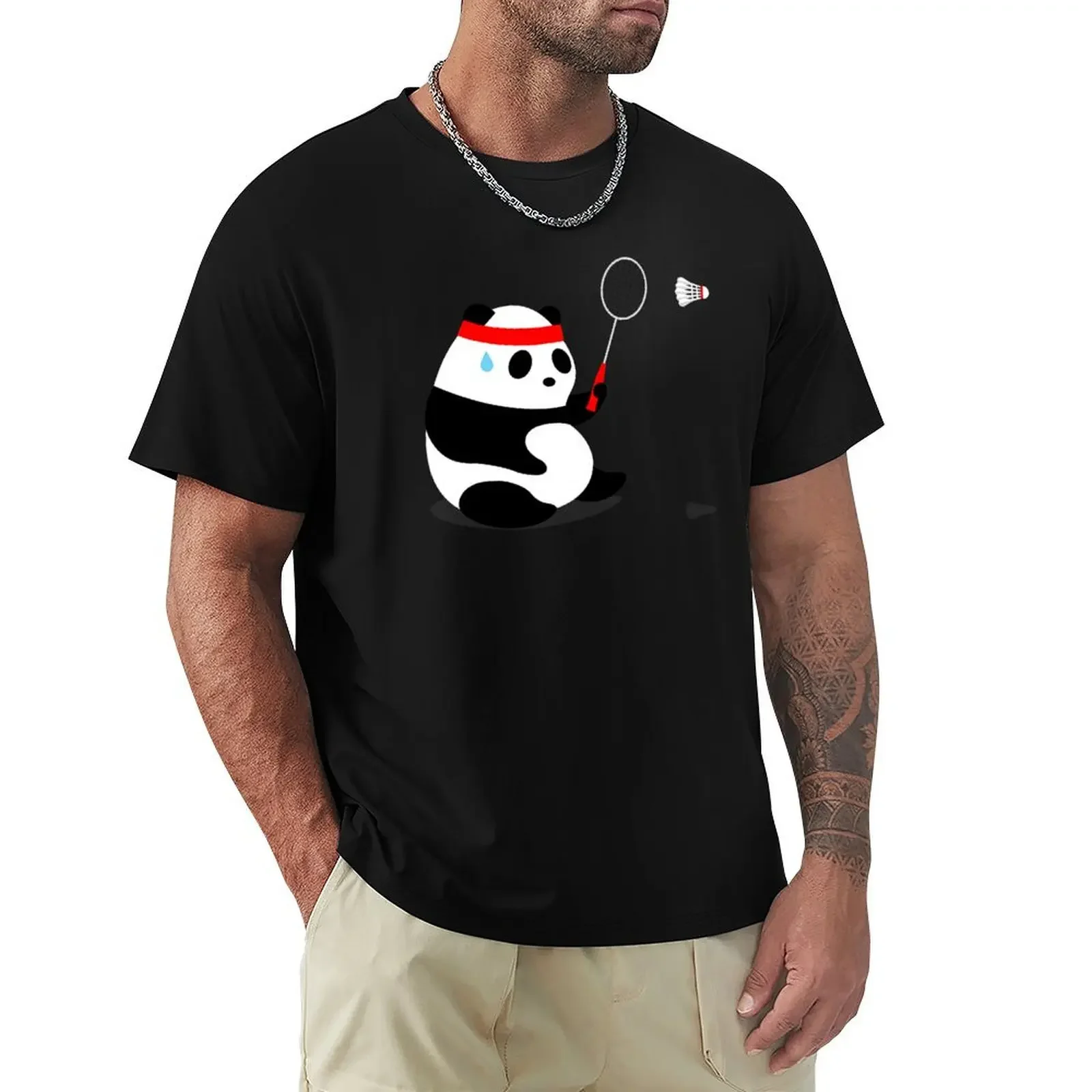 Badminton Panda Getting Sweaty T-shirt cute tops vintage customs design your own plain black t shirts men
Badminton Panda Getting Sweaty T-shirt cute tops vintage customs design your own plain black t shirts men