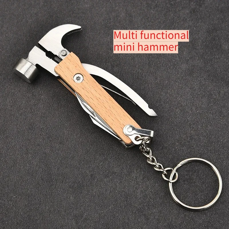 8-in-1 Multifunctional Sheep Horn Hammer Tool EDC Convenient Portable Household Claw Hammer Multi-purpose Small Tool
8-in-1 Multifunctional Sheep Horn Hammer Tool EDC Convenient Portable Household Claw Hammer Multi-purpose Small Tool