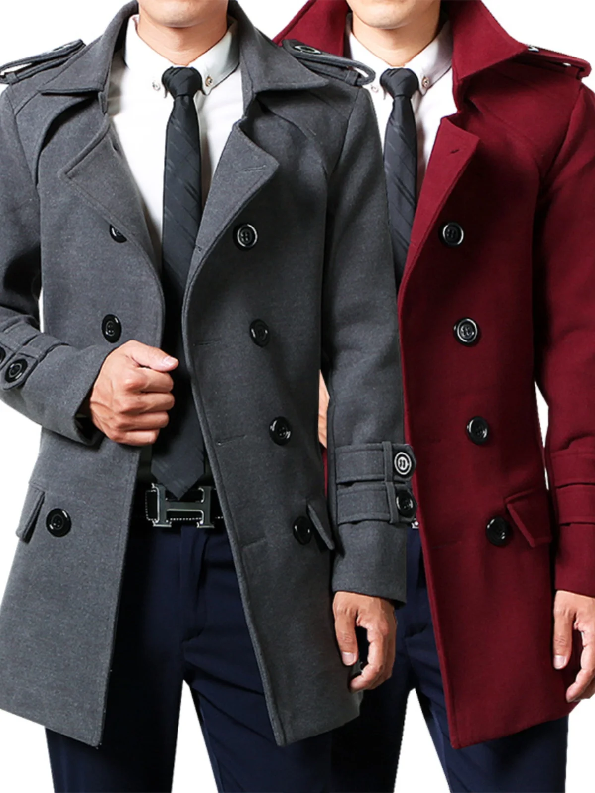 Мужское шерстяное пальто Thiened, осенне-зимнее модное городское двубортное молодежное пальто средней длины, корейская версия
Мужское шерстяное пальто Thiened, осенне-зимнее модное городское двубортное молодежное пальто средней длины, корейская версия