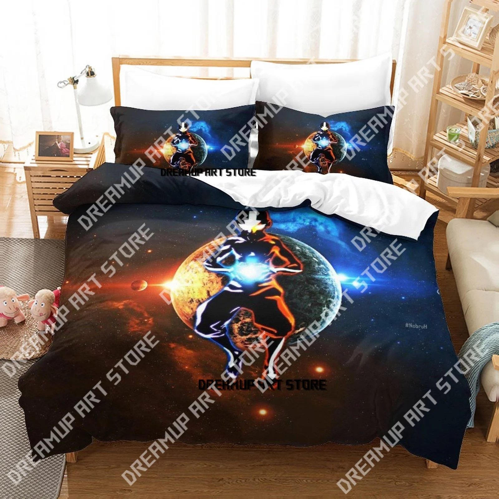 Cartoon Avatar the last airbender Bedding Set Single Twin Full Queen King Size Bed Set Aldult Kid Bedroom 3D Anime Bed Sheet
Cartoon Avatar the last airbender Bedding Set Single Twin Full Queen King Size Bed Set Aldult Kid Bedroom 3D Anime Bed Sheet