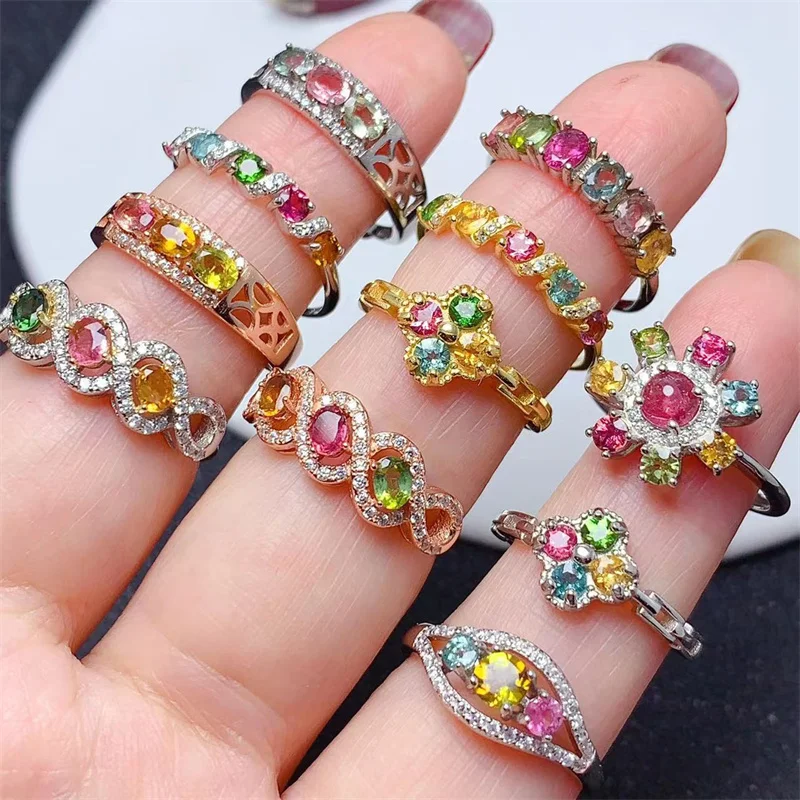 Обручальное кольцо с натуральным турмалином и драгоценным камнем для женщин, стерлинговое серебро S925, рождественские ювелирные изделия, подарок с сертификатом
Обручальное кольцо с натуральным турмалином и драгоценным камнем для женщин, стерлинговое серебро S925, рождественские ювелирные изделия, подарок с сертификатом