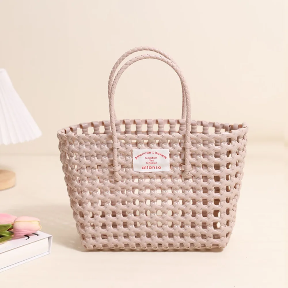 Countryside Style Hollow Weave Bag Bohemian Style Large Capacity Vegetable Basket Bag Vacation Style Bucket Bag Beach Tote Bag
Countryside Style Hollow Weave Bag Bohemian Style Large Capacity Vegetable Basket Bag Vacation Style Bucket Bag Beach Tote Bag