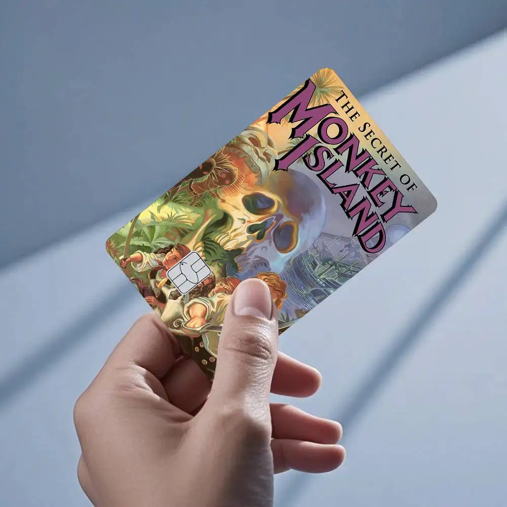 Classic Game The Secret Of Monkey Island 4pcs 1Set Card Stickers Small Waterproof Chip 4PCS Card Sticker Anti-Scratch
Classic Game The Secret Of Monkey Island 4pcs 1Set Card Stickers Small Waterproof Chip 4PCS Card Sticker Anti-Scratch