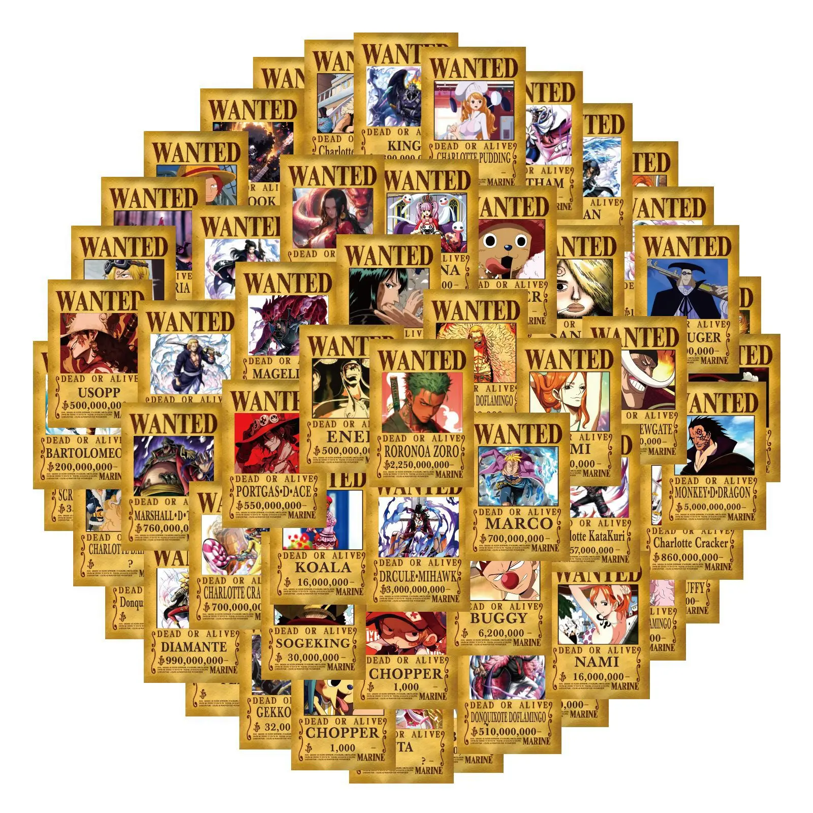10/30/55/110PCS Anime Cartoon One Piece Wanted Posters Stickers Skateboard Guitar Phone Laptop Motorcycle Travel Cool Kid Toy
10/30/55/110PCS Anime Cartoon One Piece Wanted Posters Stickers Skateboard Guitar Phone Laptop Motorcycle Travel Cool Kid Toy