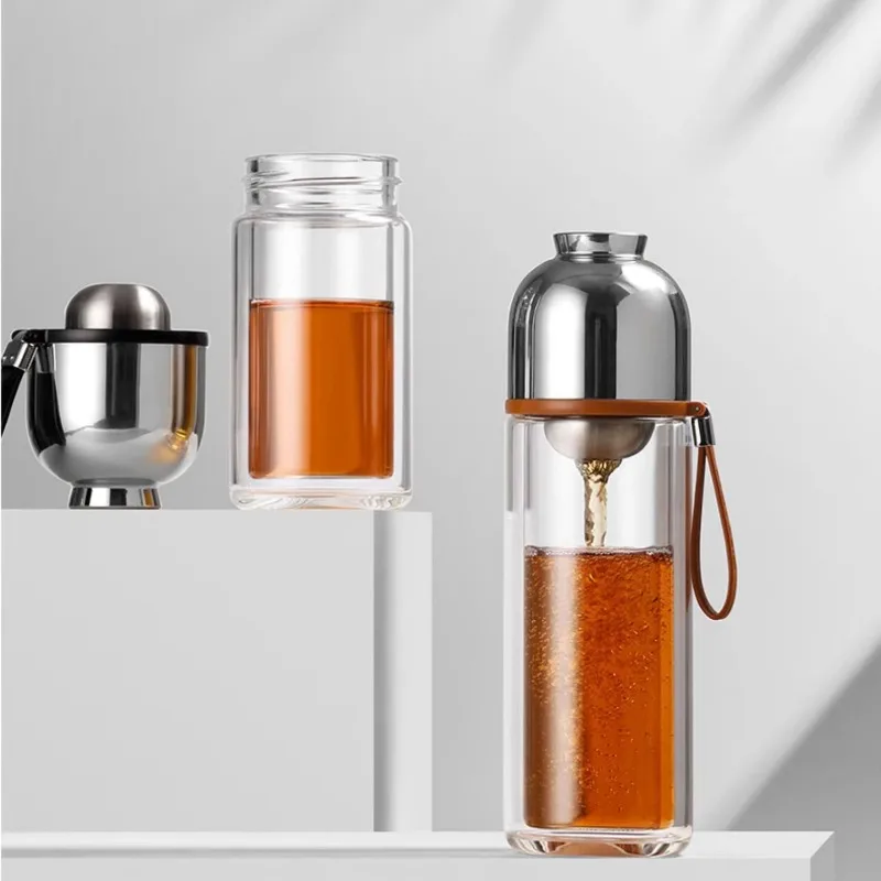 SAMADOYO-Tea Separator, Heat-Resistant Glass Brewing, Tea Filtration, Portable Cup, Outdoor, Travel, Vehicle Water Cup
SAMADOYO-Tea Separator, Heat-Resistant Glass Brewing, Tea Filtration, Portable Cup, Outdoor, Travel, Vehicle Water Cup