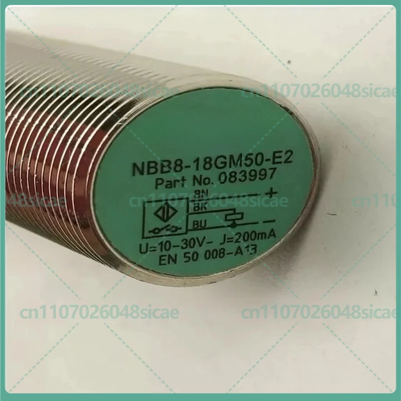 For Pepperl+Fuchs NBB8-18GM50-E2 Inductive Proximity Sensor M18 8mm PNP NO 10-30VDC
For Pepperl+Fuchs NBB8-18GM50-E2 Inductive Proximity Sensor M18 8mm PNP NO 10-30VDC