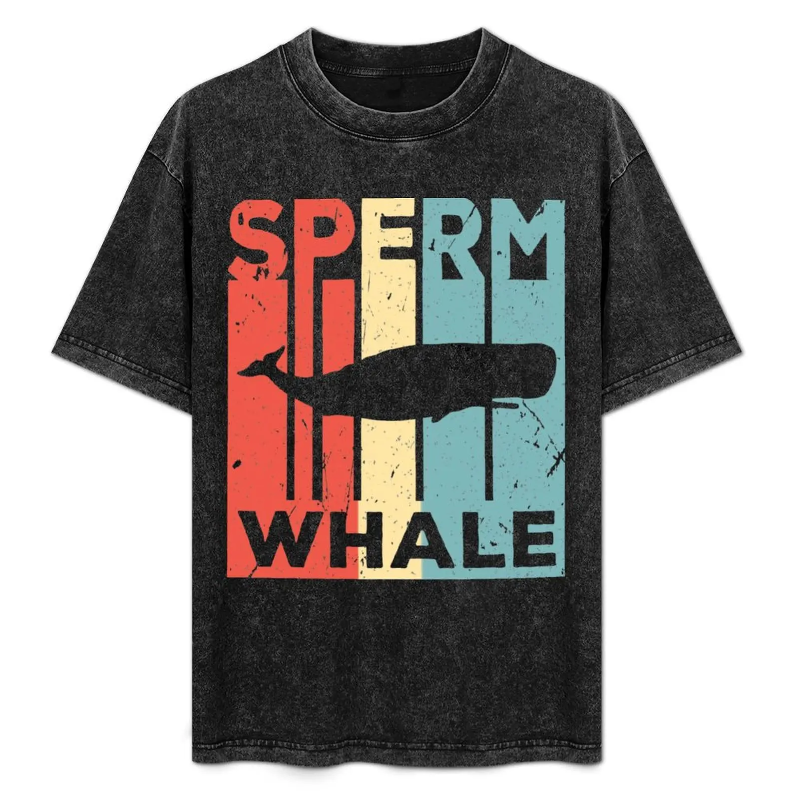 Sperm Whale Vintage Retro T-Shirt Minimalist Graphic Tee Shirt
Sperm Whale Vintage Retro T-Shirt Minimalist Graphic Tee Shirt