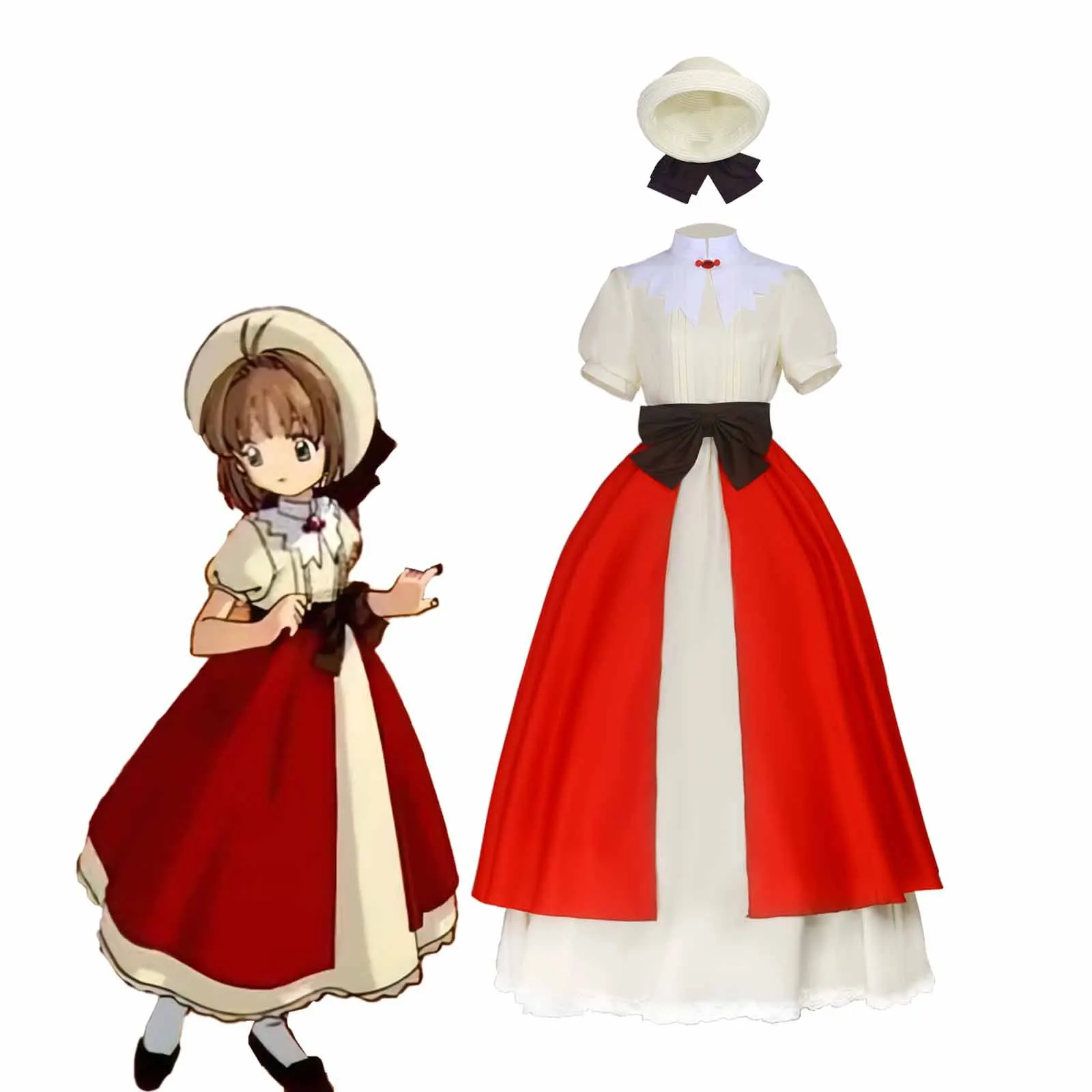 Sakura Cardcaptor Sakura Clear Card Arc Cosplay Costume Kinomoto Sakura Dress Cosplay Costume
Sakura Cardcaptor Sakura Clear Card Arc Cosplay Costume Kinomoto Sakura Dress Cosplay Costume