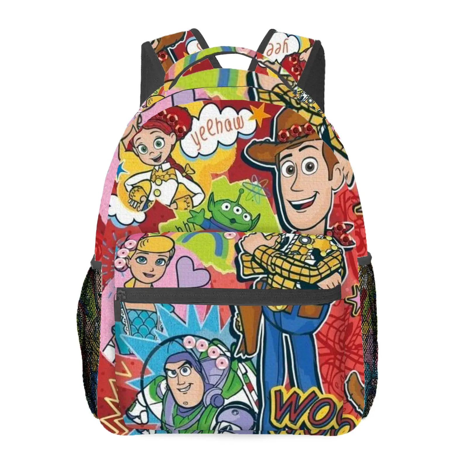 1 шт., модный рюкзак с мультяшным принтом Disney Toy Story Woody, Buzz, Alien, подходит для путешествий и ежедневных поездок.
1 шт., модный рюкзак с мультяшным принтом Disney Toy Story Woody, Buzz, Alien, подходит для путешествий и ежедневных поездок.