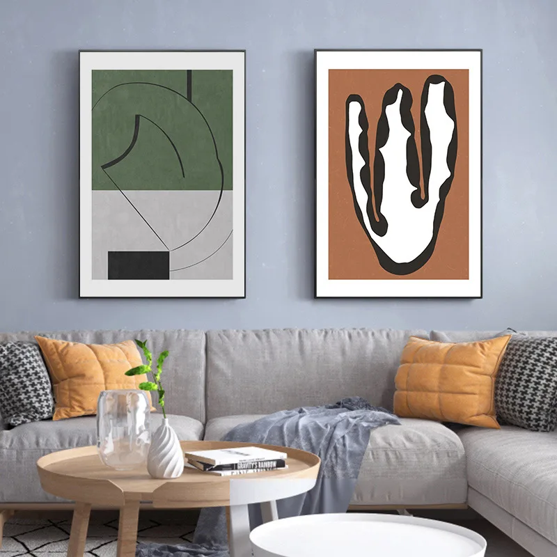 Modern minimalist entrance corridor high sense abstract living room decorative canvas painting
Modern minimalist entrance corridor high sense abstract living room decorative canvas painting
