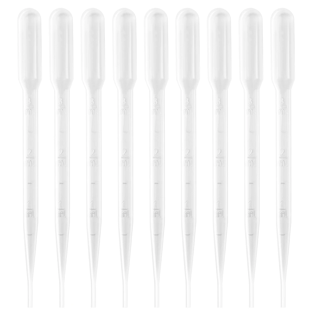 300pcs Plastic Dropper Transfer Pipette 3ml Capacity Measuring Tools Laboratory Serological Micropipette Disposable
300pcs Plastic Dropper Transfer Pipette 3ml Capacity Measuring Tools Laboratory Serological Micropipette Disposable