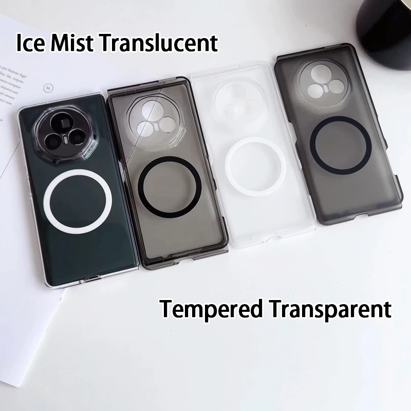 Luxury Ice Mist Translucent Magnetic Case For Honor Magic V5 V3 Vs3 Tempered Transparent Shockproof Ultrathin Hard PC Cover
Luxury Ice Mist Translucent Magnetic Case For Honor Magic V5 V3 Vs3 Tempered Transparent Shockproof Ultrathin Hard PC Cover