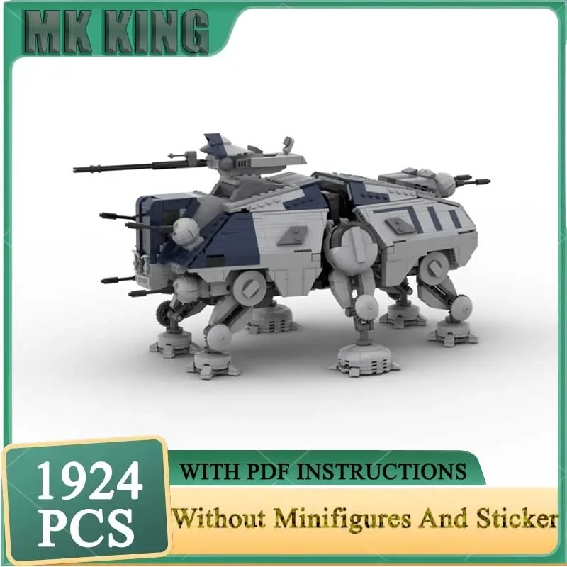 Popular Star Movie Moc Building Bricks Imperial AT-TE Wolfpack Model Technology Blocks Gifts Christmas Toys DIY Assembly Set
Popular Star Movie Moc Building Bricks Imperial AT-TE Wolfpack Model Technology Blocks Gifts Christmas Toys DIY Assembly Set